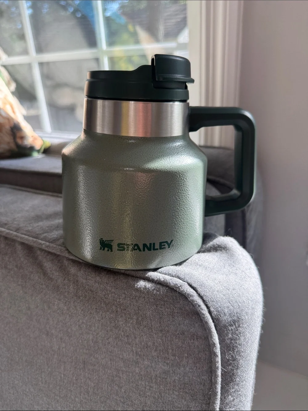 Adventure Tough-To-Tip Admiral's Mug | 20 OZ - Hammertone Green - Picture 1 of 1